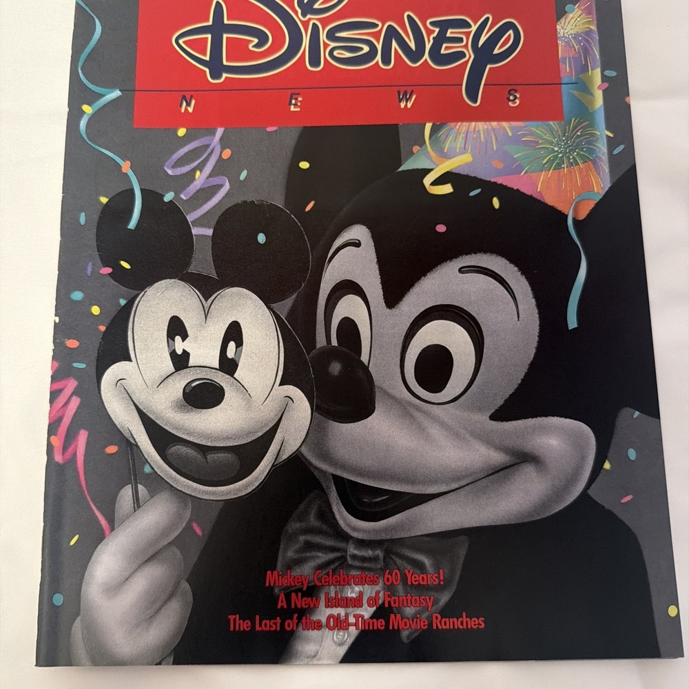 Summer 1988 Vintage DISNEY NEWS MAGAZINE Mickey Mouse FIREWORKS Discovery Island - Picture 3 of 11